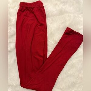Women’s Red Leggings